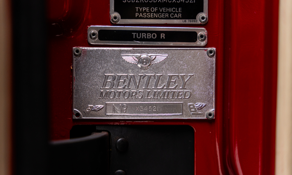 1991 Bentley Turbo R Sedan - Image 4