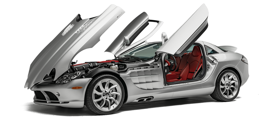 Enter now for your chance to win the 2005 Mercedes-Benz SLR McLaren