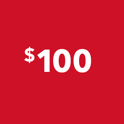 $100 Donation